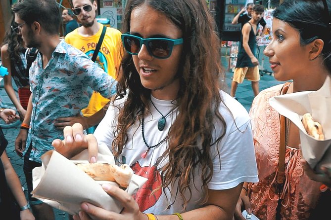 Naples street food walking tour - A possible church stop with Enrico