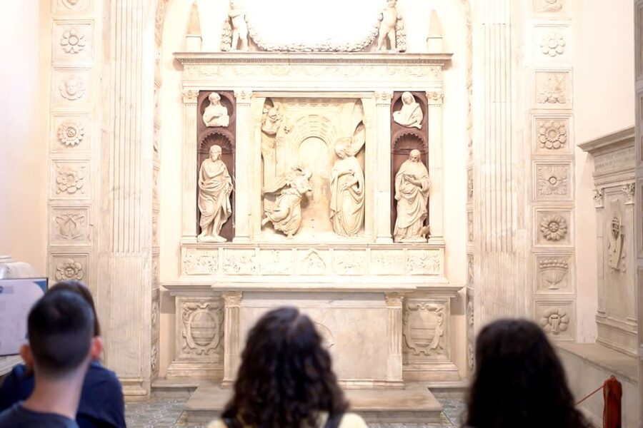 Naples Veiled Christ OR 3D Caravaggio: sculpture guided tour - Renaissance works at Sant’Anna dei Lombardi