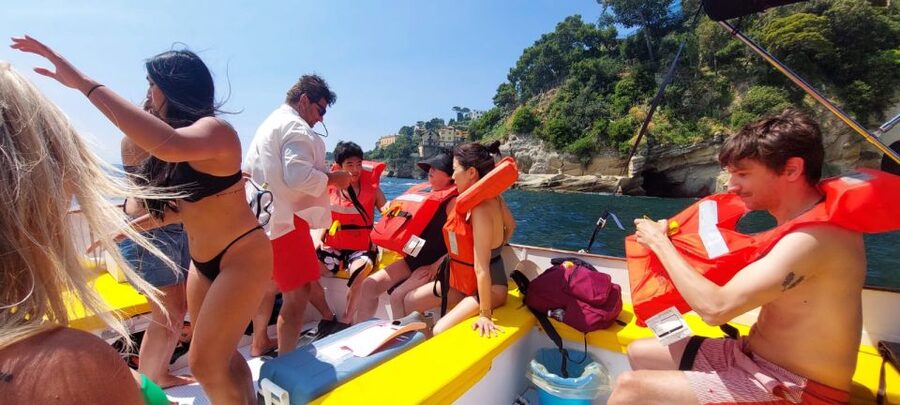 Napoli: Myths & Legends Cruise with Snorkeling - Snorkeling near Villa Lauro