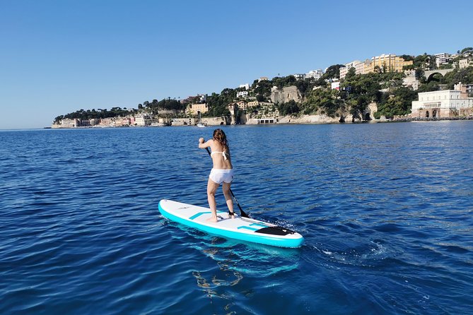 Napoli SUP Paddle Boarding Experience - Ancient Roman remains beside the coast