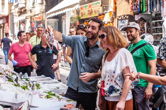 Not Just Another Naples Street Food Tour with Eating Europe - Walking through the Spanish Quarter