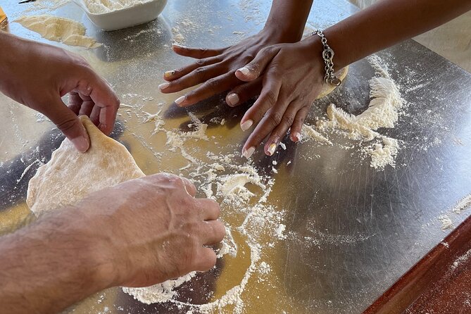 Pasta Cooking class in Pompeii - Making pasta with flour, eggs, and patience
