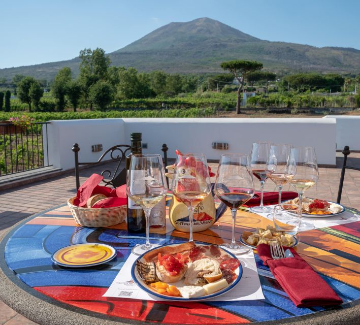 Pompei: Private tour of Pompei and Vesuvius from Sorrento - What About the Winery and Lunch?