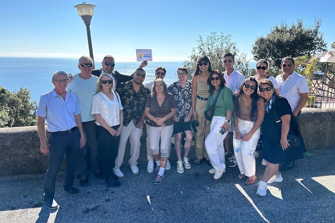 Pompeii and Amalfi Coast Unique Experience Private Tour - Positano: one hour above the sea