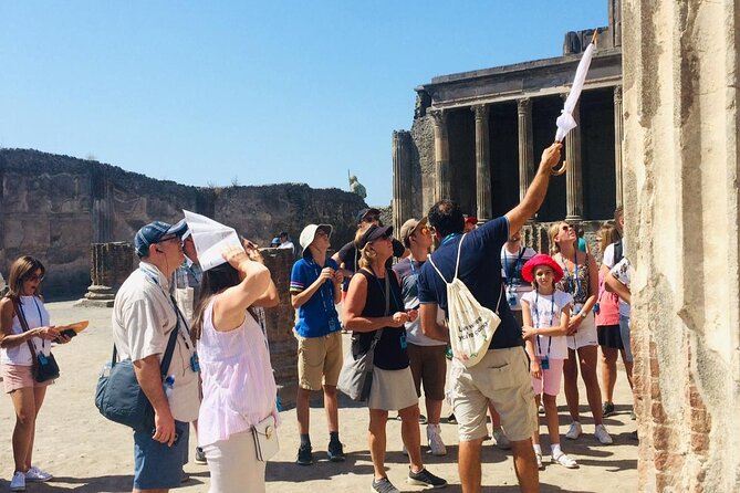 Pompeii and Herculaneum Small Group Tour with an Archaeologist - Pompeii starts with the city’s public heart