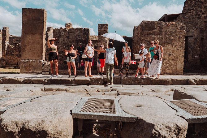 Pompeii and Mount Vesuvius Small Group Tour - Pompeii’s theaters complete the guided route