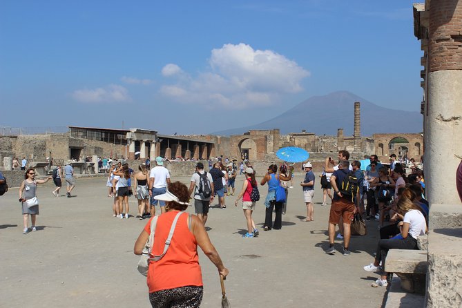 Pompeii and Vesuvius from Naples. Private activity - Walking to the Vesuvius crater