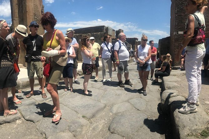Pompeii and Vesuvius Small Group Tour From Naples with Pizza - How the timing feels over eight hours