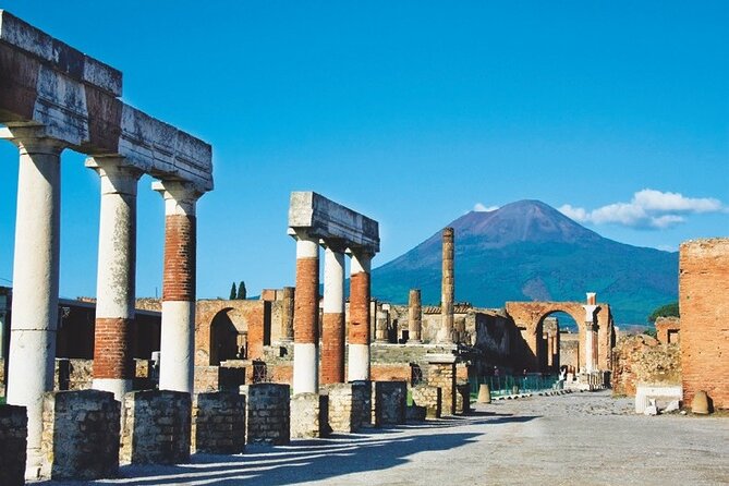 Pompeii and Vesuvius Tour with Pickup - Reaching the Vesuvius crater