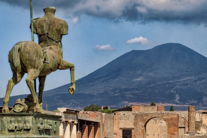 Pompeii and Vesuvius Tour with Pickup - The guide and transport experience