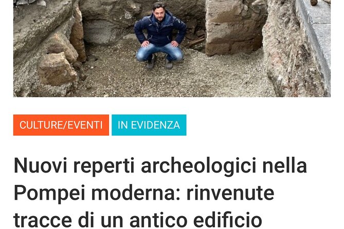 PompeiI Exclusive Tour with your Archaeologist in a Small Group - Via dell’Abbondanza and the theater