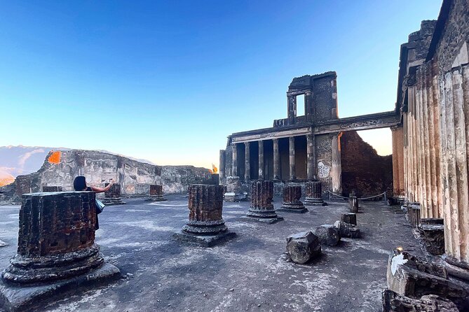 Pompeii from Afternoon to Sunset - The Forum: Pompeii’s public heart