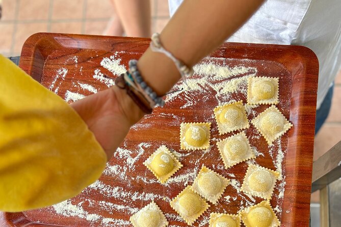 Pompeii Tour and Cooking Class with Mamma - Making ravioli, dough, and dessert