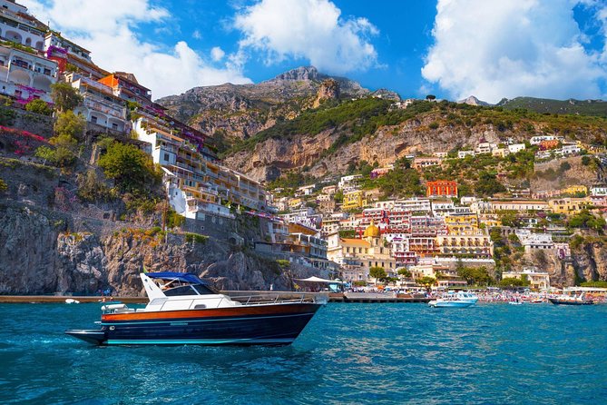 Positano & Amalfi Boat Tour from Naples with Light Lunch - Bagni della Regina Giovanna and Cala di Mitigliano