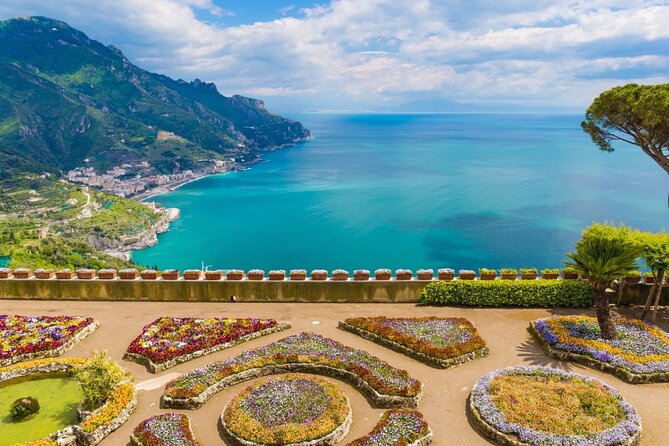 Positano, Amalfi & Ravello Group Tour with Optional Boat Ride - Ravello above the coast