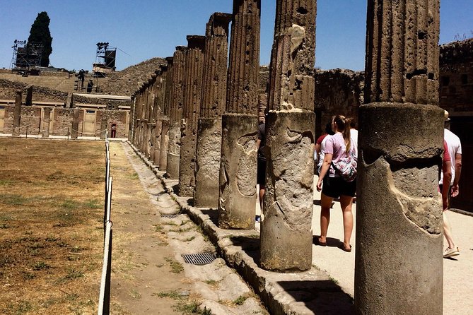 Positano, Sorrento and Pompei Tour from Naples - Passing the slopes of Vesuvius