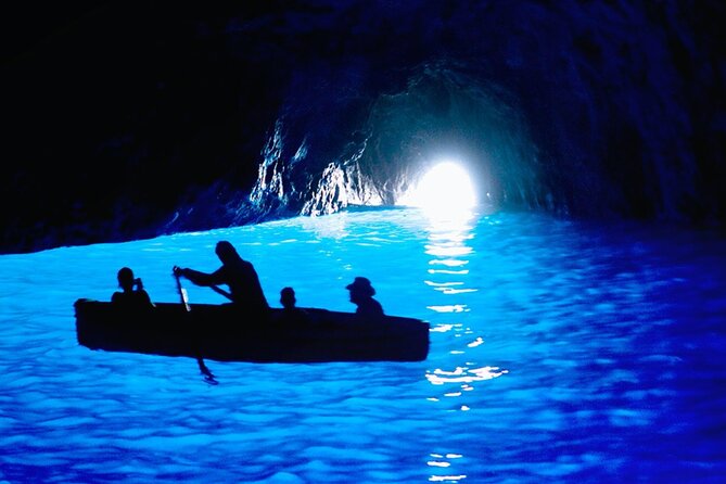 Private Boat Tour from Naples to Capri Onboard Tornado 50 - The Green Grotto and the emerald water