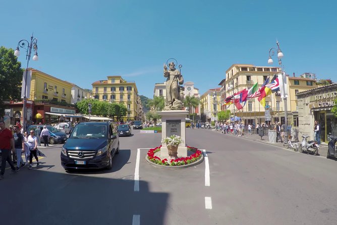 Private Transfer Naples to Sorrento with option of a Stop in Pompeii - Price and value at $118.22 per person