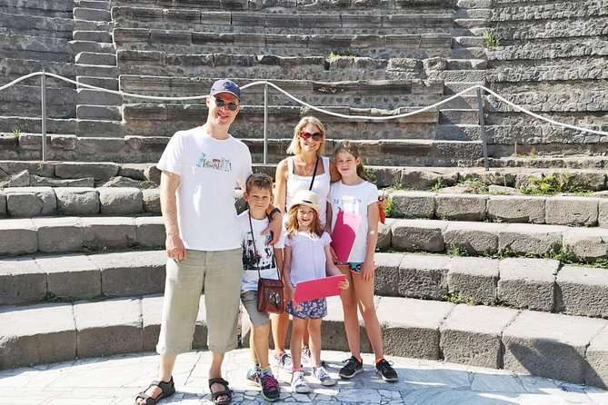 Rome to Pompeii Tour for Kids & Families w Hotel Pickup & Skip-the-Line Tickets - Entering Pompeii without the regular wait