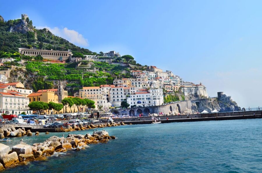 Shared Tour Sorrento, Amalfi Coast, and Pompeii from Naples - Positano gives you one hour to wander