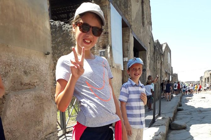 Shore Excursion Tour for Kids from Naples Port to Pompeii and Vesuvius - Price: What the $567.16 Per Person Covers