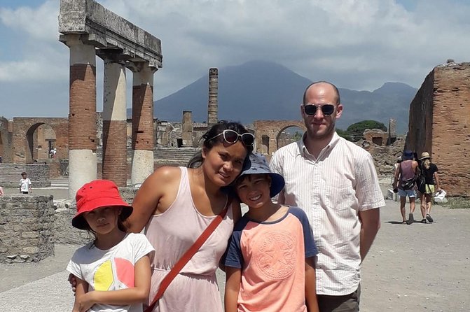 Shore Excursion Tour for Kids from Naples Port to Pompeii and Vesuvius - Heat, Walking, and Family Comfort