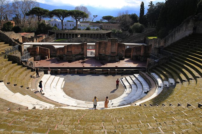 Skip-the-Line Half-Day Private Tour Ancient Pompeii Highlights with Native Guide - The Teatro Grande and Teatro Piccolo
