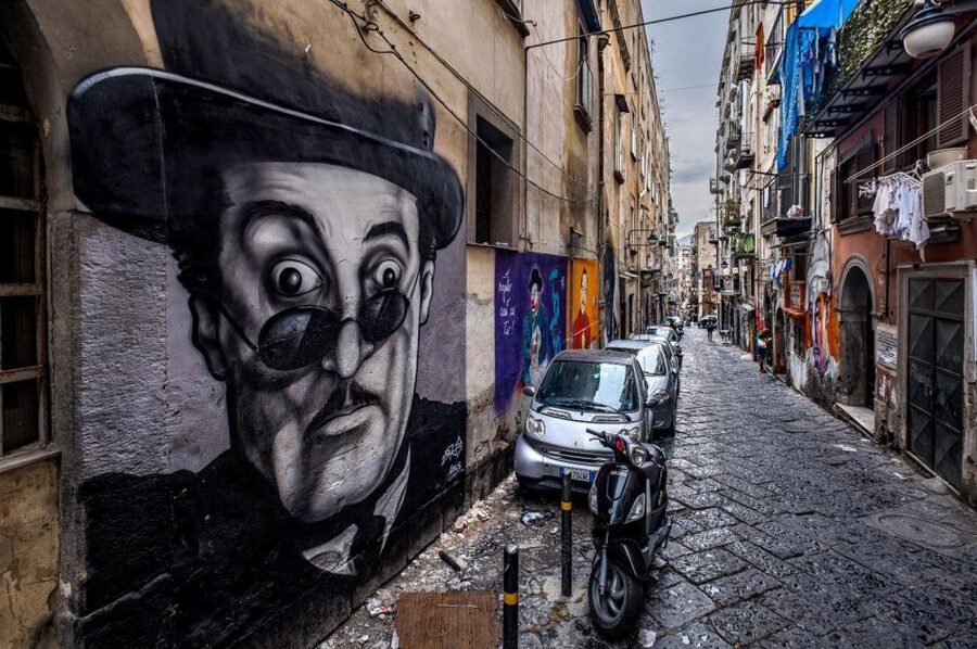 Street art tour of the Spanish Quarters & Maradona idol - Two hours among roughly 200 murals