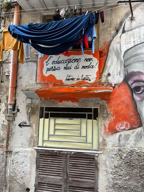 Street art tour of the Spanish Quarters & Maradona idol - Why Maradona matters so much in Naples