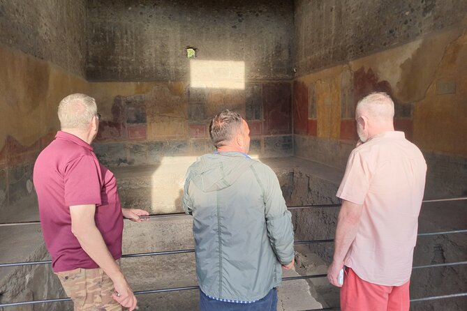 Tour of Pompeii & Amalfi Coast with Skip the Line & Pick Up from Naples Port - One hour in Positano