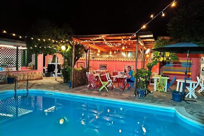 Traditional Neapolitan Dinner in Pompei - Villa Franca - Family Restourant - Dessert, fruit, and the final limoncello