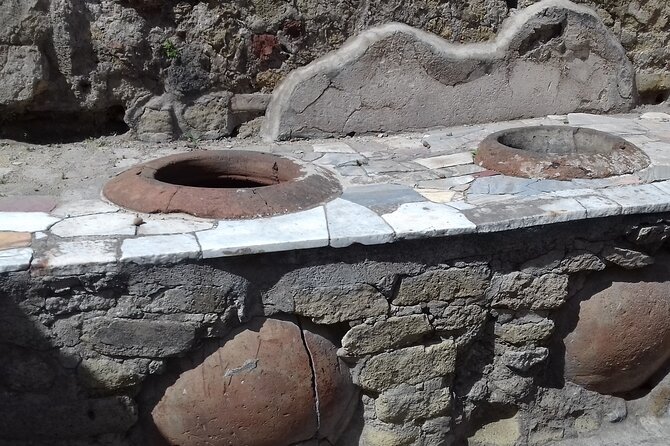 Transfer From Naples Train Station/area to Sorrento 2hr stop in Herculaneum - An Optional Two-Hour Guided Visit for €150