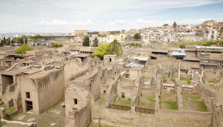 Vesuvius - Herculaneum - Pompeii Excavations Tour - Pompeii’s basilica, baths, temples, and theater